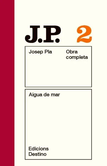AIGUA DE MAR -J.P. OBRA COMPLETA 2-