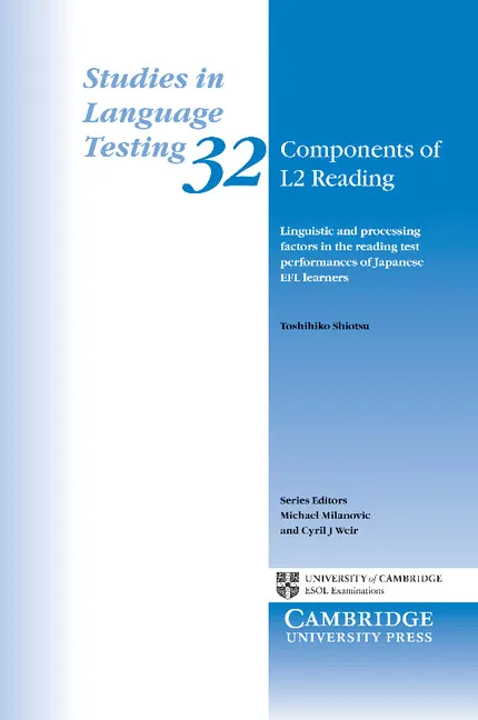 SLT 32 COMPONENTS OF L2 READING PB