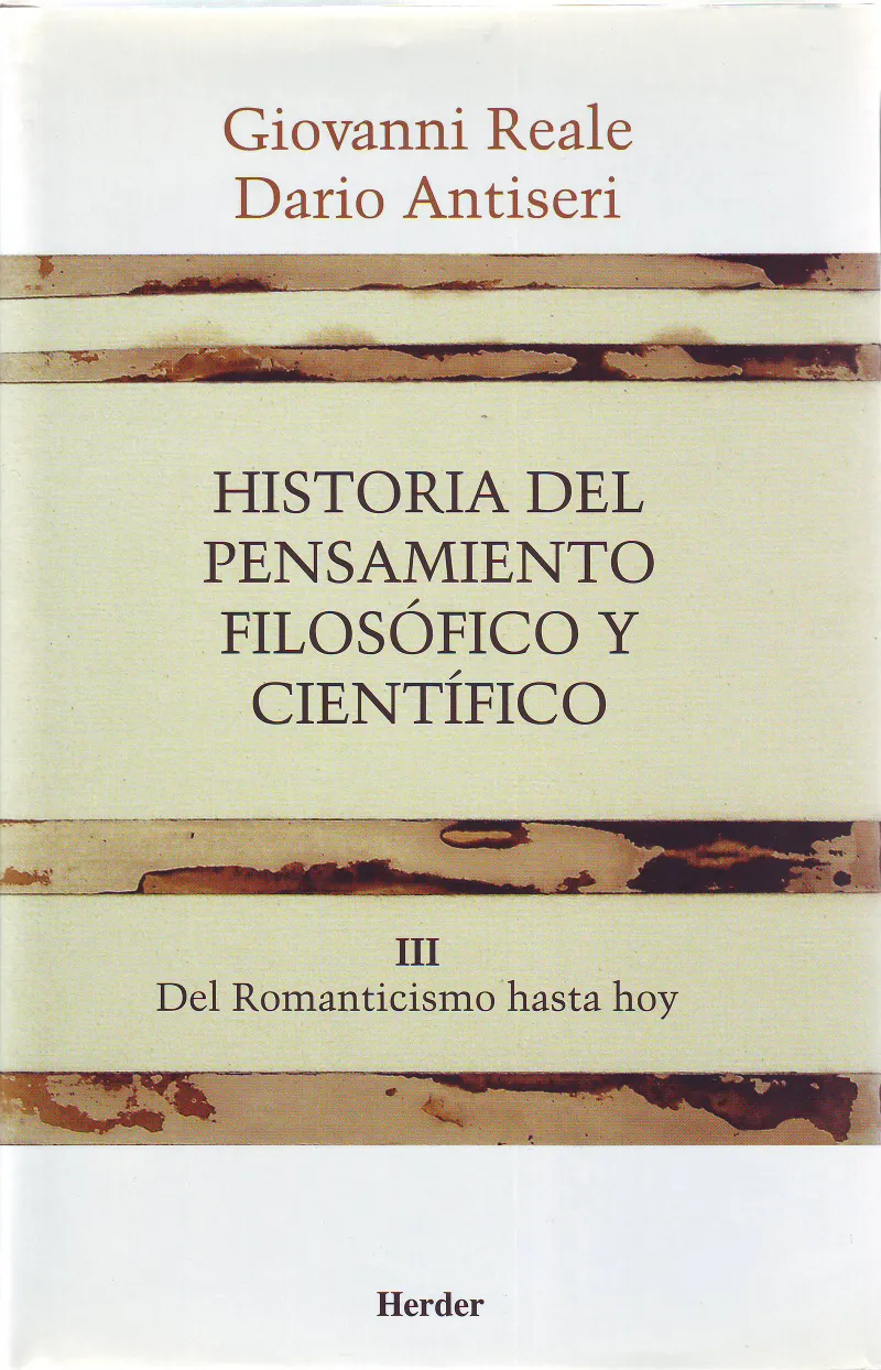 HISTORIA DEL PENSAMIENTO FILOSOFICO Y CIENTIFICO 3