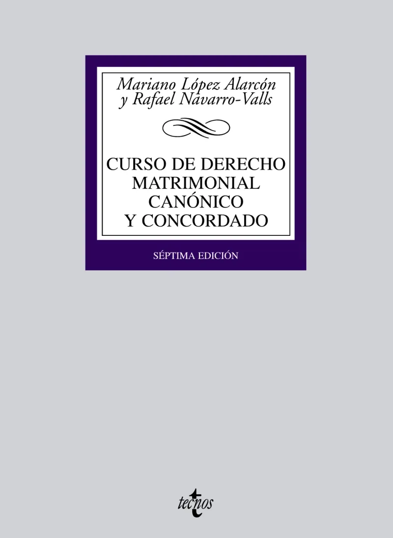 CURSO DE DERECHO MATRIMONIAL CANÓNICO Y CONCORDADO