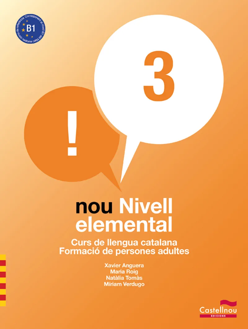 NIVELL ELEMENTAL 3 NOU CURS DE LLENGUA CATALANA