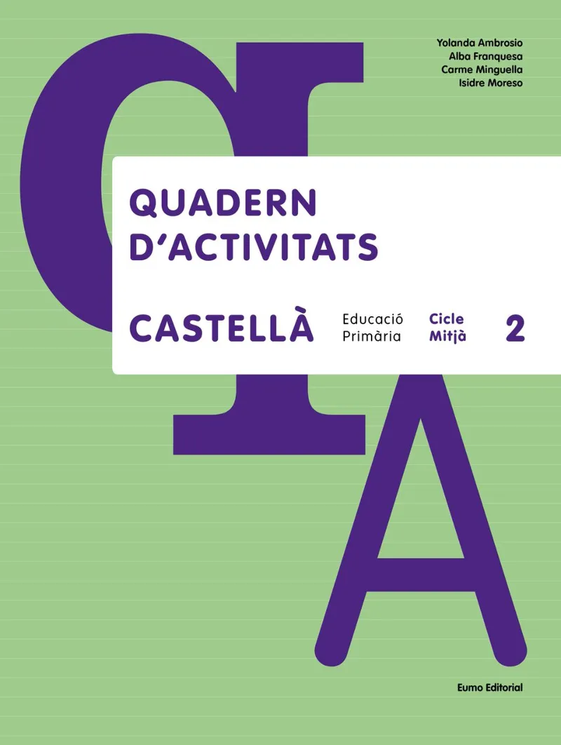 Castellà. Cicle Mitjà 2 (quadern)