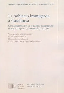 POBLACIO IMMIGRADA A CATALUNYA,LA