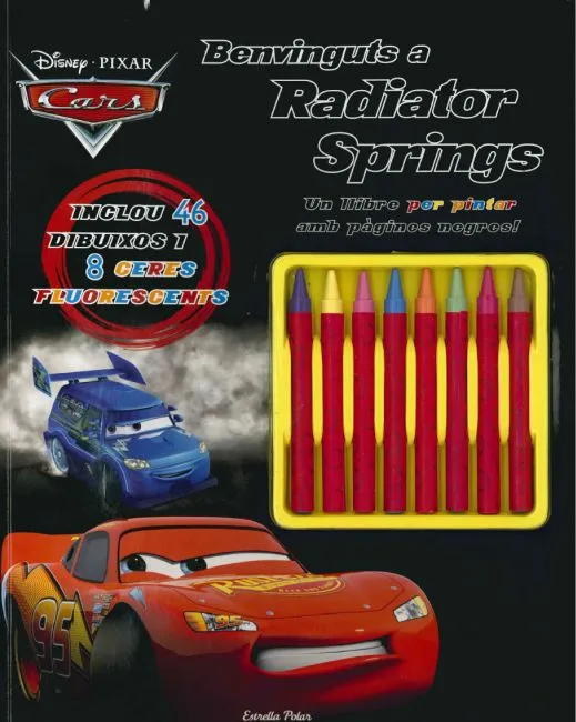 CARS -BENVINGUTS A RADIATOR SPRINGS - LIBRE PINTAR