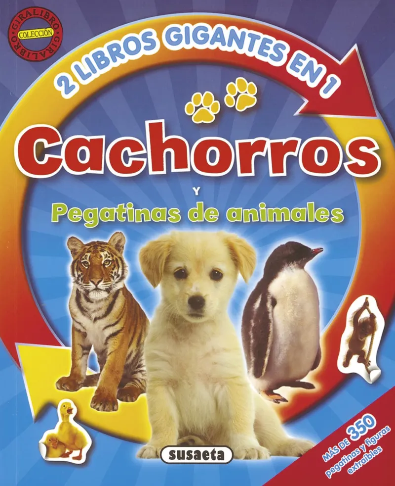 Cachorros y pegatinas de animales