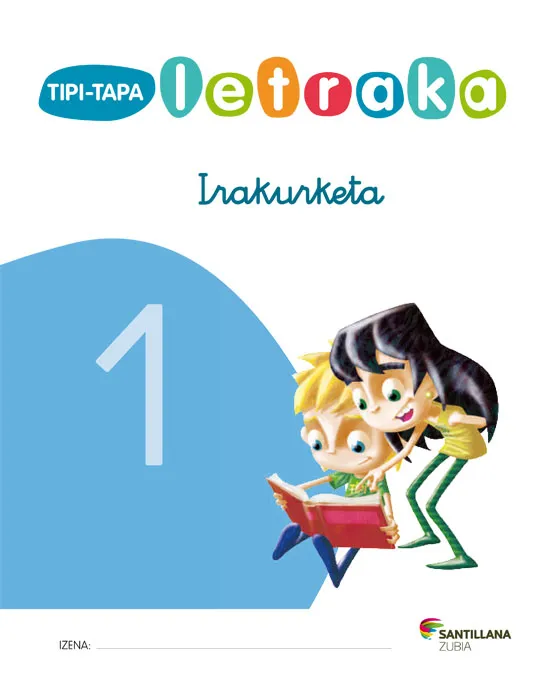 LECTOESCRITURA CARTILLA 1 EUSK ED12