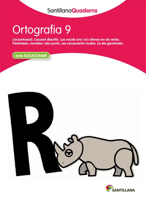 ORTOGRAFIA 9 -AMB SOLUCIONARI-