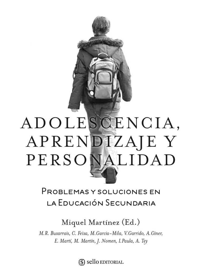 ADOLESCENCIA APRENDIZAJE Y PERSONALIDAD