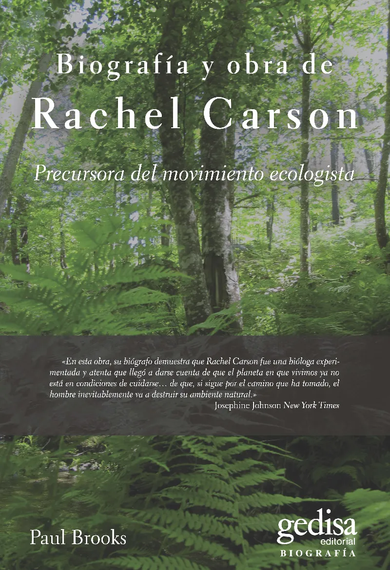 BIOGRAFIA Y OBRA DE RACHEL CARSON