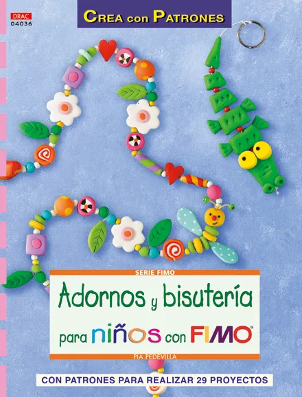 Adornos y bisutería para niños con Fimo