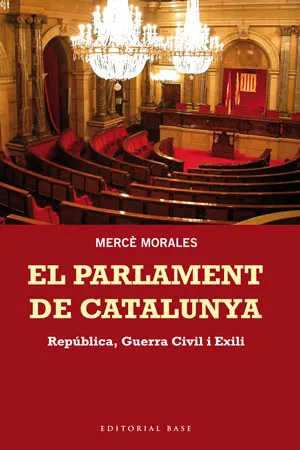 PARLAMENT DE CATALUNYA,EL -REPUBLICA GUERRA CIVIL