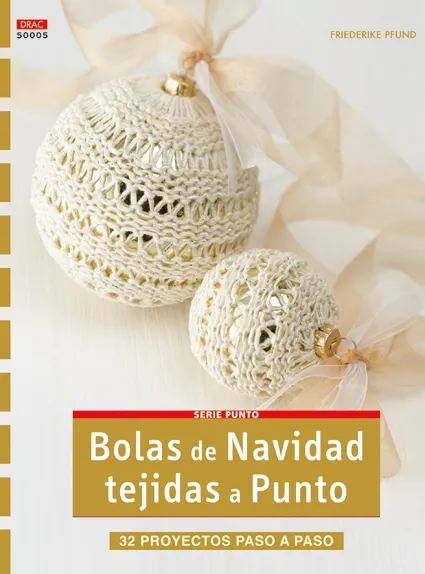 Bolas de Navidad tejidas a punto