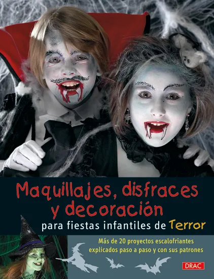 Maquillajes, disfraces y decoración para fiestas infantiles de terror