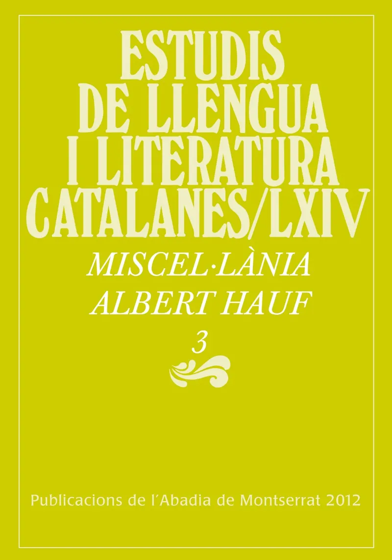 MISCEL.LANIA ALBERT HAUF 3