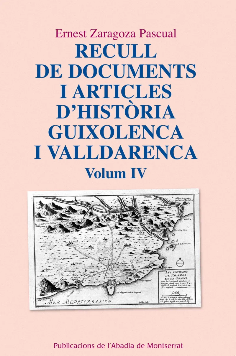 RECULL DE DOCUMENTS I ARTICLES D'HISTORIA VOL 4