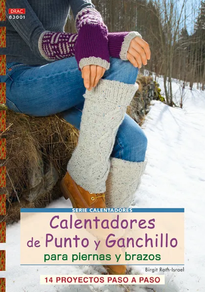 Calentadores de punto y ganchillo para piernas y brazos