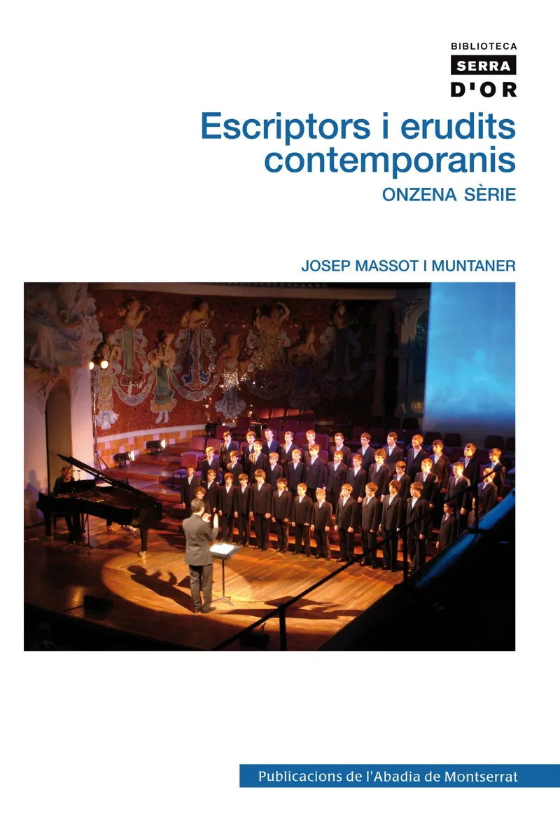 ESCRIPTORS I ERUDITS CONTEMPORANIS -ONZENA SERIE-