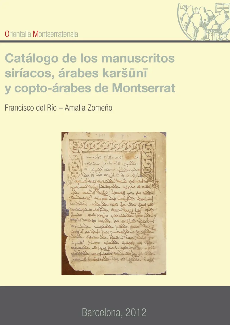 CATALOGO DE LOS MANUSCRITOS SIRIACOS ARABES KARSUN