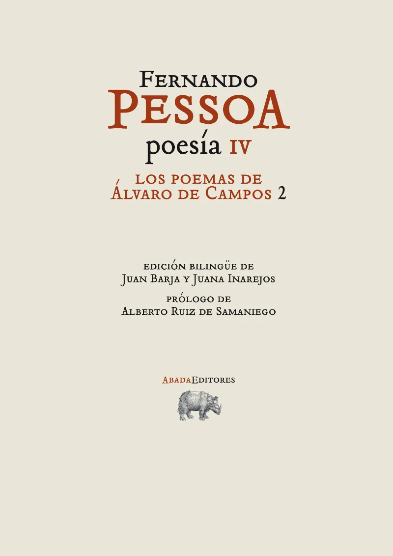 POESIA IV -LOS POEMAS DE ALVARO CAMPOS 2- PESSOA