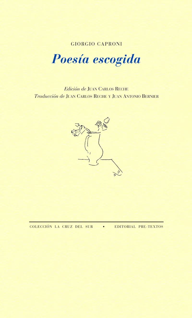 POESIA ESCOGIDA -CAPRONI, GIORGIO-