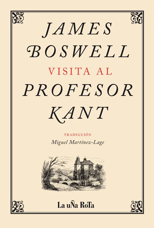 VISITA AL PROFESOR KANT -ED. BILINGUE-