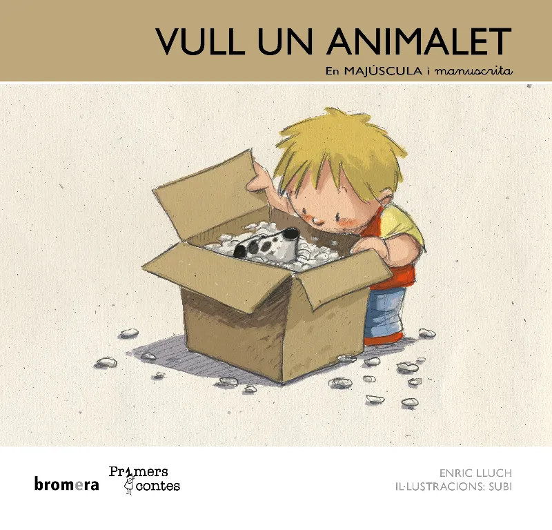 VULL UN ANIMALET-MAJÚSCULA-MANUSCRITA