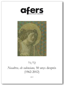 AFERS FULLS DE RECERCA I PENSAMENT 71/72