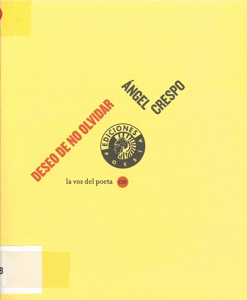 DESEO DE NO OLVIDAR -AMB CD-