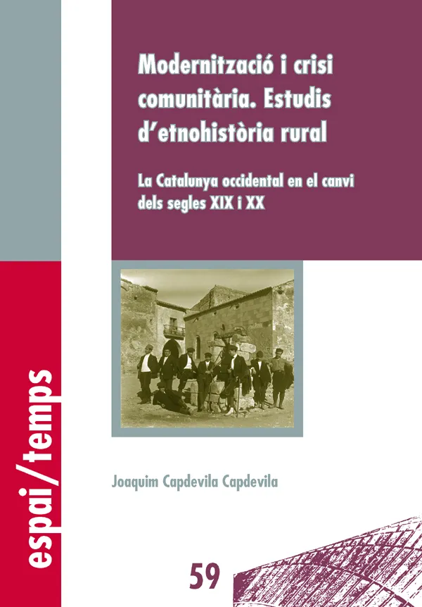 MODERNITZACIO I CRISI COMUNITARIA ESTUDIS D'ETNOHI
