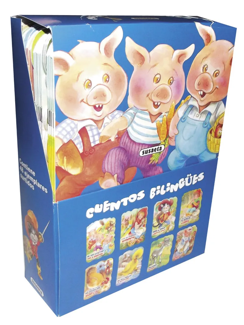 CUENTOS BILINGUES SUSAETA 8 TITULOS