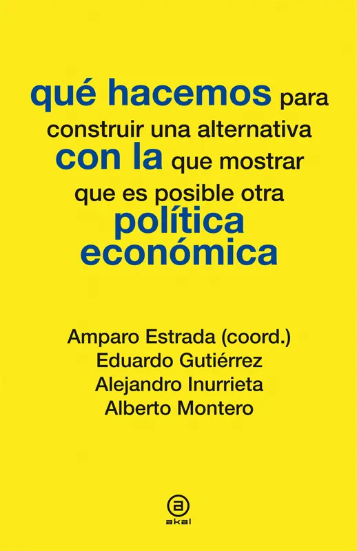 QUE HACEMOS PARA CONTRUIR UNA ALTERNATIVA CON LA