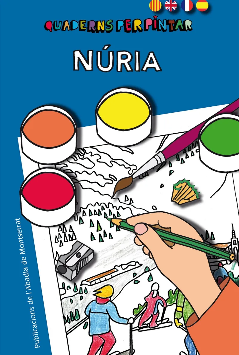 Quaderns per pintar. Núria