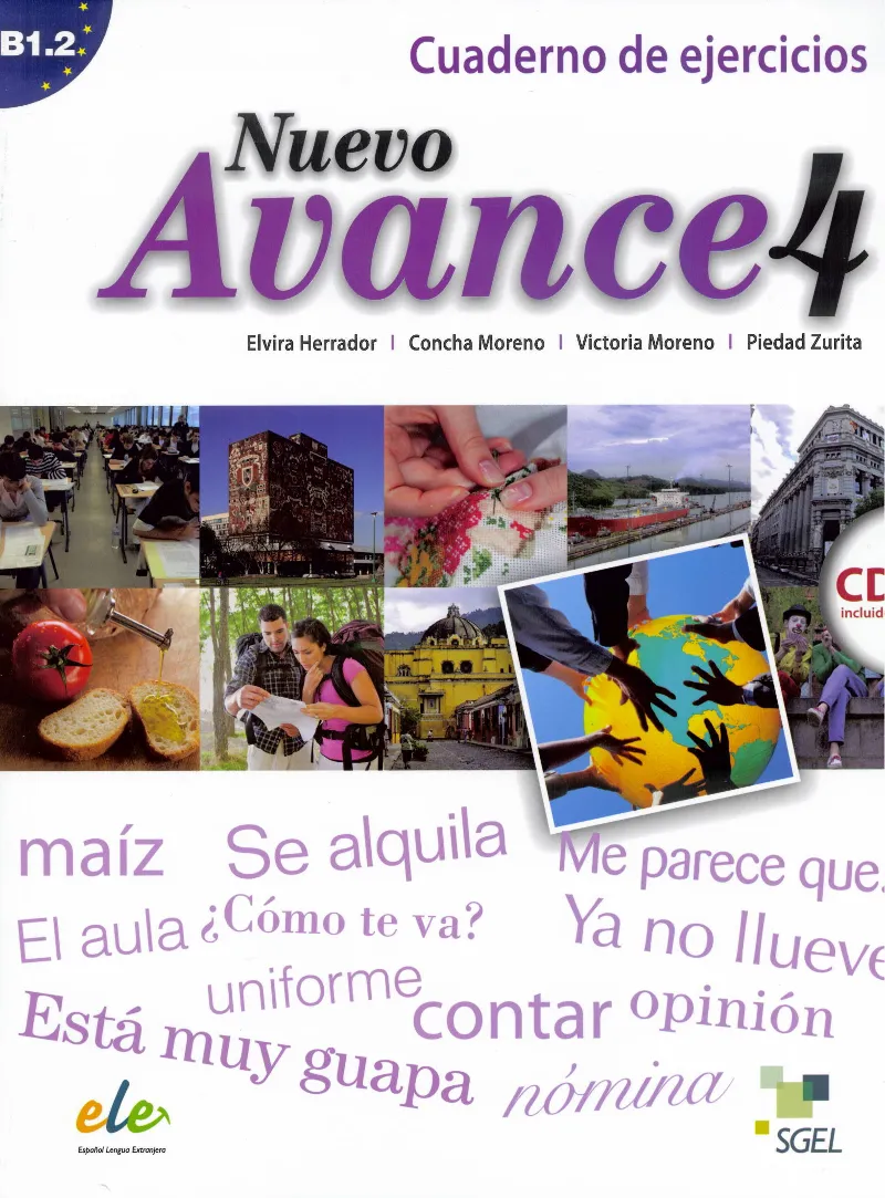 NUEVO AVANCE 4 B1.2 LIBRO DE EJERCICIOS+CD