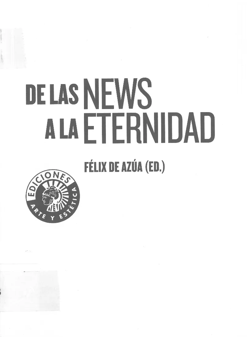 DE LAS NEWS A LA ETERNIDAD
