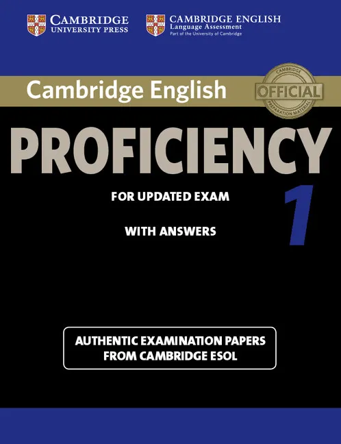 PROFICIENCY CAMBRIDGE TEST 1 SB + KEY