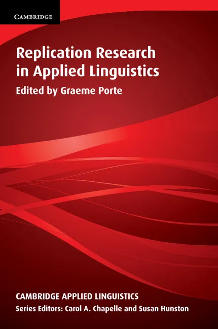 REPLICATION RESEARCH IN APPLIED LINGUISTICS PB