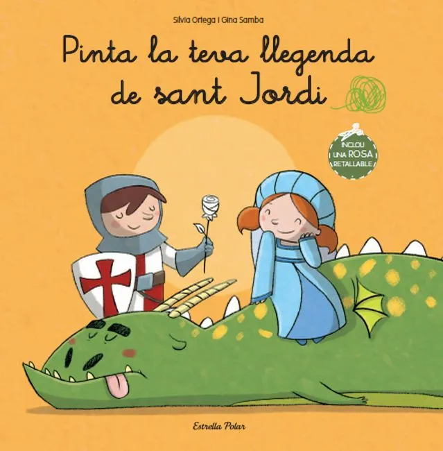 PINTA LA TEVA LLEGENDA DE SANT JORDI