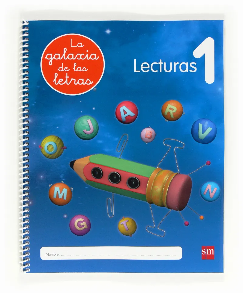 LECTOESCRITURA LA GALAXIA DE LAS LETRAS LECTURAS 1 12