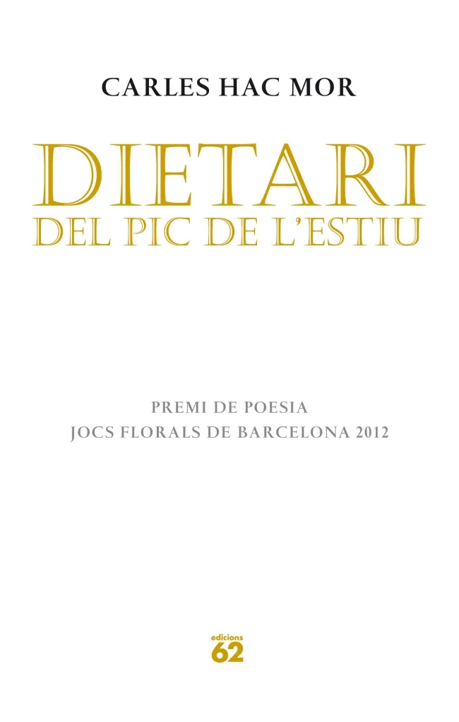 DIETARI DEL PIC DE L'ESTIU