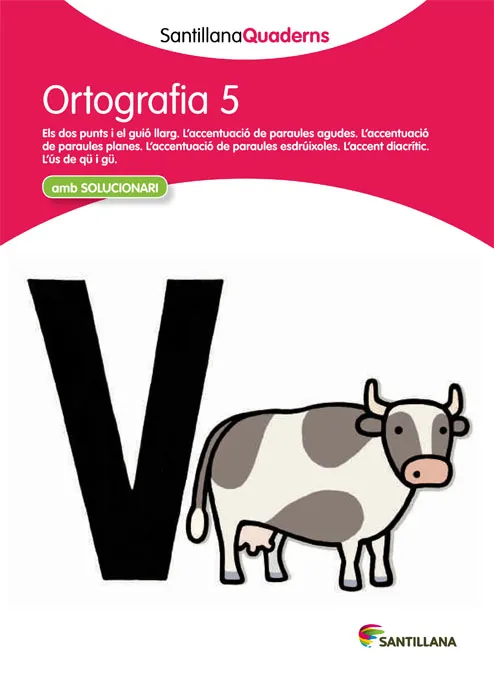 ORTOGRAFIA 5 -AMB SOLUCIONARI-