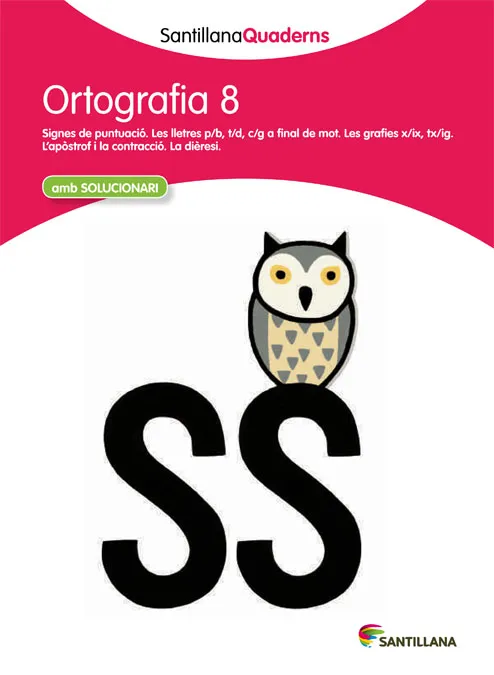 ORTOGRAFIA 8 -AMB SOLUCIONARI-