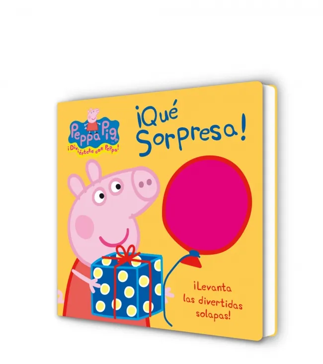 PEPPA -QUE SORPRESA- LEVANTA LAS DIVERTIDAS TAPAS-