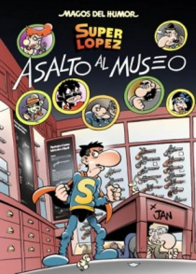 Asalto al museo (Magos del Humor Superlópez 152)
