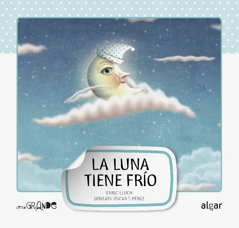 LA LUNA TIENE FRÍO-MAYUSCULAS