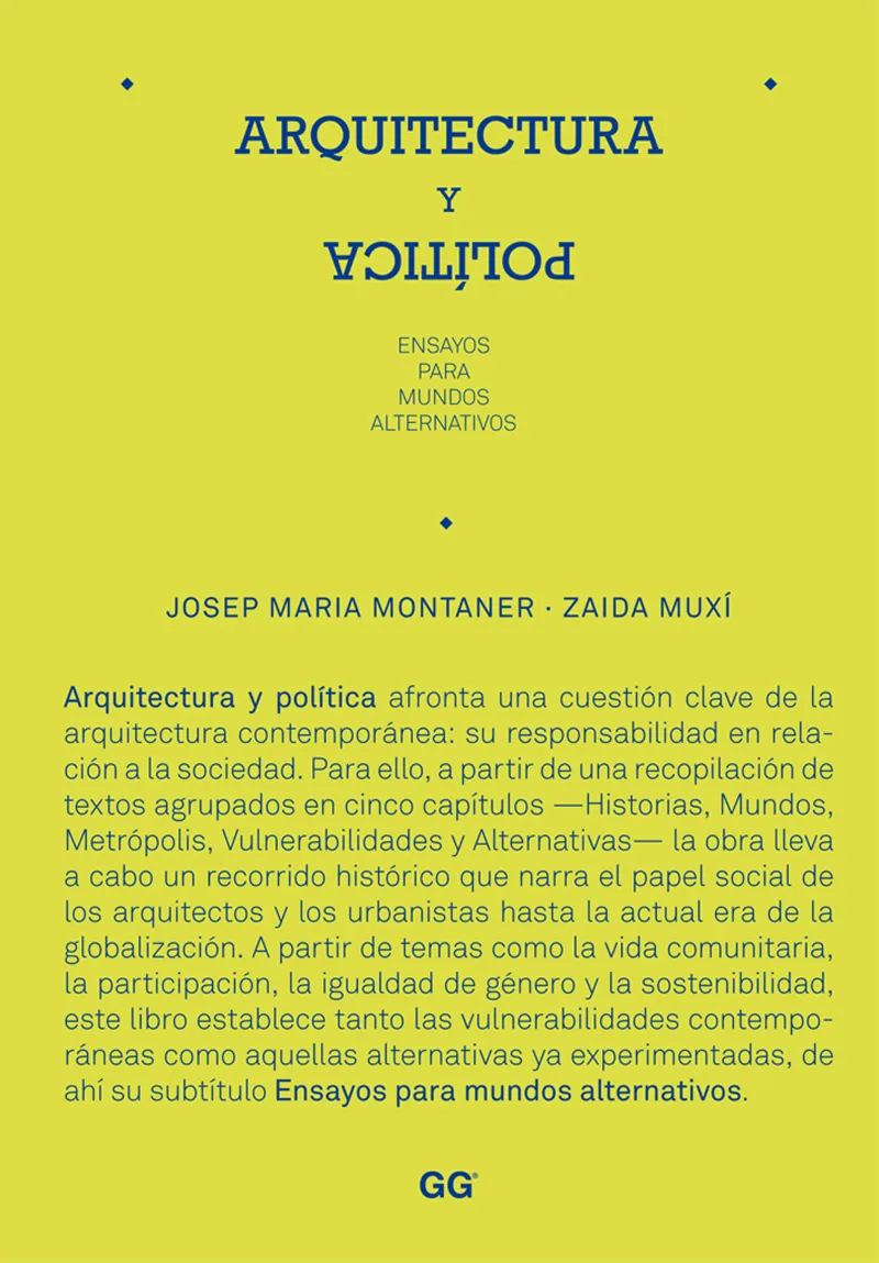ARQUITECTURA Y POLITICA