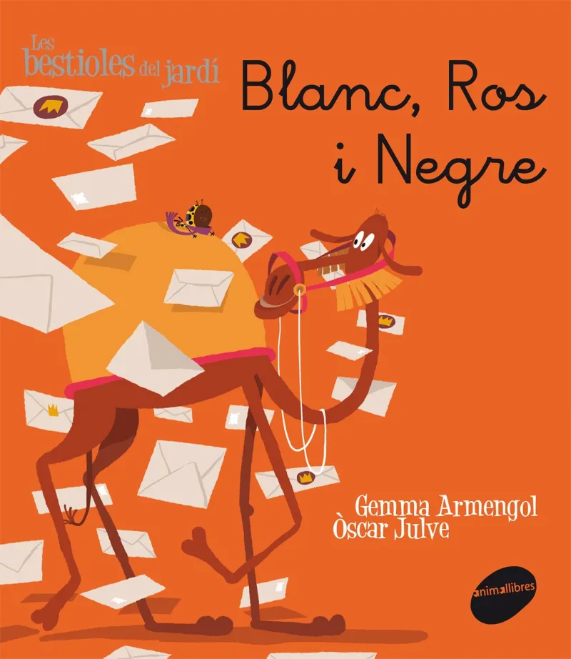 BLANC, ROS I NEGRE -LLETRA LLIGADA-
