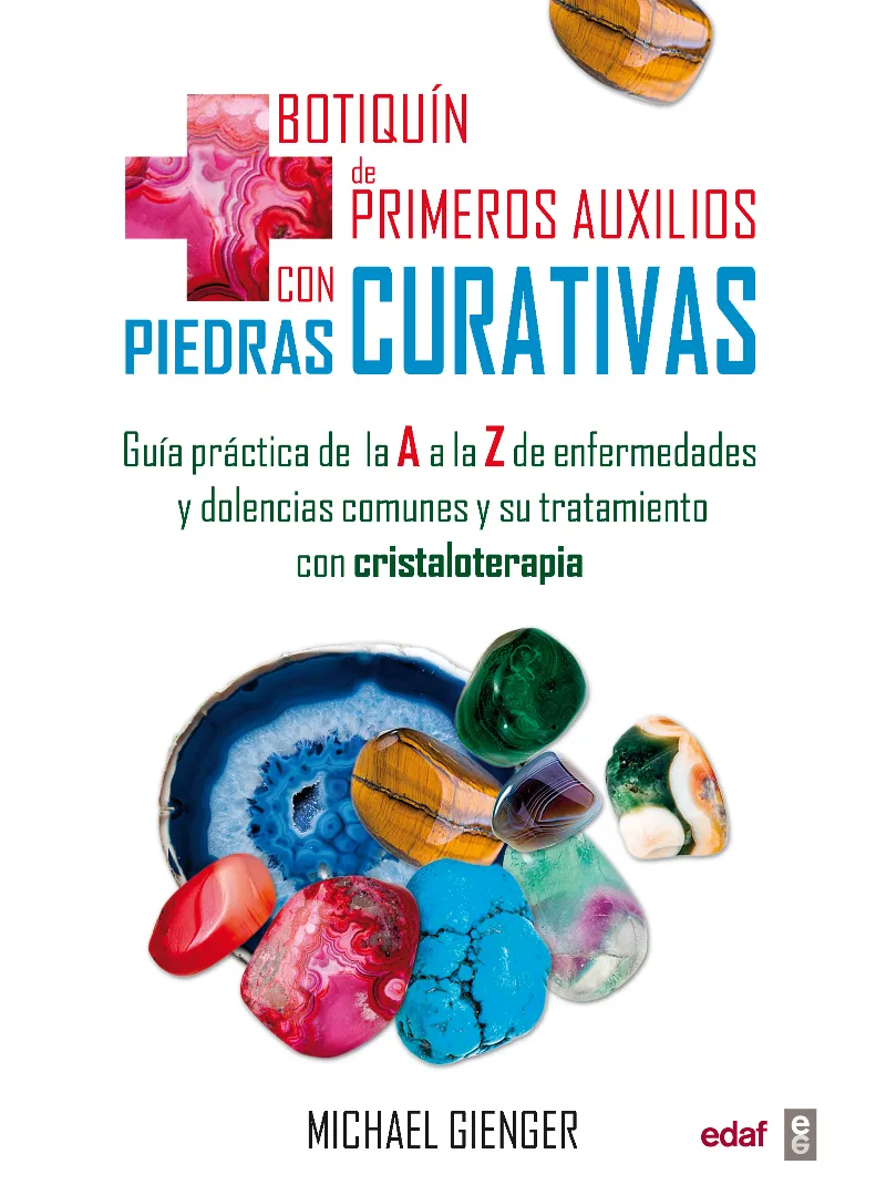 Botiquín de primeros auxilios con piedras curativas