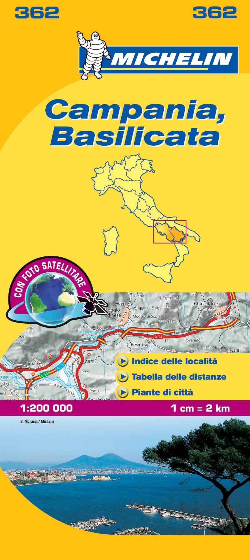 Mapa Local Campania, Basilicata