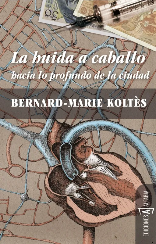 HUIDA A CABALLO HACIO LO PROFUNDO DE LA CIUDAD,LA