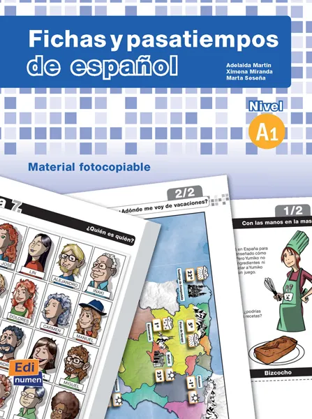 FICHAS Y PASATIEMPOS DE ESPAÑOL A1